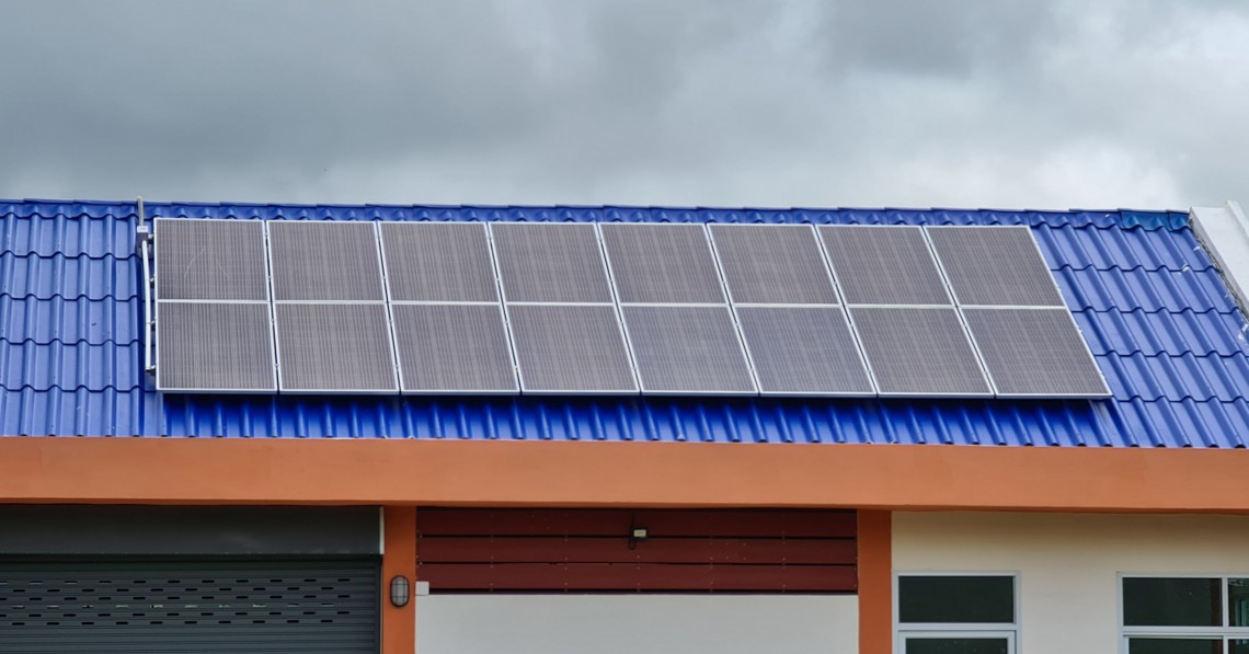 ติดตั้งระบบไฟฟ้า Solar Offgrid 10KV พร้อมอุปกรณ์ สำหรับสถานีสูบน้ำด้วยไฟฟ้าพลังงานแสงอาทิตย์ชนิดหอยโข่งขับด้วยมอเตอร์ไฟฟ้าบ้านนาบ่อคำ จ.กำแพงเพชร